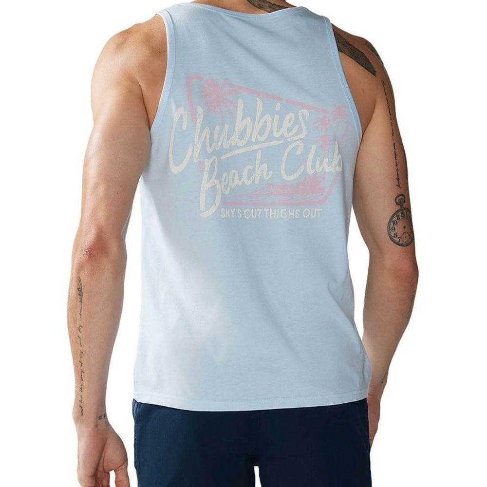 Chubbies Men's The Club Soto Tank Size XXL